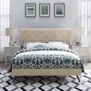 Modway Furniture Tarah King Upholstered Platform Bed MOD-5981-BEI IMAGE 5