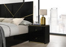 B120-N Black Night Stand