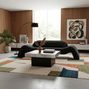 255-CT Palladium Iron Coffee Table