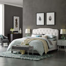  Modway Furniture Amelia MOD-5991-WHI Full Faux Leather Bed - White IMAGE 5