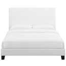  Modway Furniture Melanie MOD-5994-WHI King Upholstered Fabric Bed - White IMAGE 1