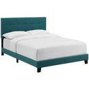 Modway Furniture Amira Queen Upholstered Platform Bed MOD-6001-TEA IMAGE 2