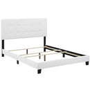  Modway Furniture Amira MOD-6001-WHI Queen Upholstered Fabric Bed - White IMAGE 4