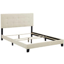  Modway Furniture Amira MOD-6002-BEI King Upholstered Fabric Bed - Beige IMAGE 4