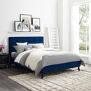 Modway Furniture McKenzie Queen Upholstered Platform Bed MOD-6006-NAV IMAGE 6