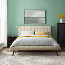  Modway Furniture Julia MOD-6007-BEI Queen Upholstered Fabric Platform Bed - Beige IMAGE 6