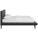 Modway Furniture Julia Queen Upholstered Platform Bed MOD-6007-GRY IMAGE 3