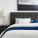 Modway Furniture Julia Queen Upholstered Platform Bed MOD-6007-GRY IMAGE 5