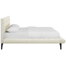  Modway Furniture Julia MOD-6007-IVO Queen Upholstered Fabric Platform Bed - Ivory IMAGE 3
