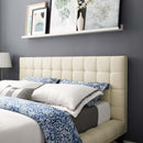  Modway Furniture Julia MOD-6007-IVO Queen Upholstered Fabric Platform Bed - Ivory IMAGE 5