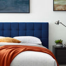  Modway Furniture Julia MOD-6008-NAV Queen Performance Velvet Platform Bed - Navy IMAGE 5