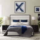 Modway Furniture Ashland Queen Upholstered Platform Bed MOD-6045-WHI IMAGE 5