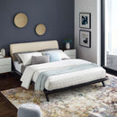 Modway Furniture Luella Queen Upholstered Platform Bed MOD-6047-CAP-BEI IMAGE 5