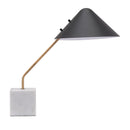  Zuo Pike 56080 Table Lamp - Black & White IMAGE 2