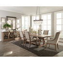  Coaster Furniture Brockway 110293 Upholstered Arm Chair - Barley Brown IMAGE 8
