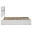  Size_Full -- Miranda 205111F 51-inch Wood Full Storage Panel Bed - White IMAGE 8