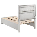  Size_Twin -- Miranda 205111T 51-inch Wood Twin Storage Panel Bed - White IMAGE 6