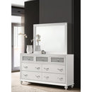  Coaster Furniture Barzini 205893 7-Drawer Dresser - White IMAGE 8