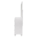  Coaster Furniture Barzini 205894 Dresser Mirror - White IMAGE 3