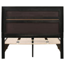  Size_Full -- Miranda 206361F 51-inch Wood Full Storage Panel Bed - Black IMAGE 7