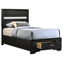  Size_Twin -- Coaster Furniture Miranda Panel Bed with Storage IMAGE 2