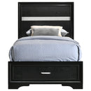  Size_Twin -- Coaster Furniture Miranda Panel Bed with Storage IMAGE 4
