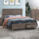  Size_King -- Brantford 207040KE Wood Eastern King Storage Panel Bed - Barrel Oak IMAGE 4