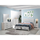  Size_Queen -- Coaster Furniture Brantford Panel Bed with Storage IMAGE 4