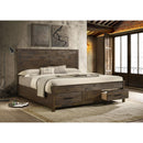  Size_King -- Coaster Furniture Woodmont Panel Bed with Storage IMAGE 6