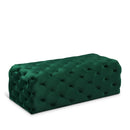  Manufacturer Color_Green -- Casey Green Velvet Upholstered Bench IMAGE 1