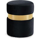 Meridian Home Decor Stools 132Black IMAGE 1