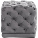 Meridian Home Decor Stools 137Grey IMAGE 1