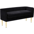 Meridian Home Decor Benches 184Black IMAGE 1