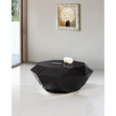  Meridian Gemma Black Stainless Steel Coffee Table IMAGE 2