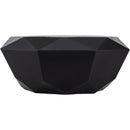  Meridian Gemma Black Stainless Steel Coffee Table IMAGE 3