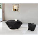  Meridian Gemma Black Stainless Steel End / Side Table IMAGE 6