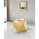  Meridian Gemma Gold Stainless Steel End / Side Table IMAGE 2