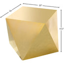 Meridian Gemma Gold Stainless Steel End / Side Table IMAGE 4
