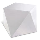  Meridian Gemma Silver Stainless Steel End / Side Table IMAGE 1