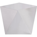  Meridian Gemma Silver Stainless Steel End / Side Table IMAGE 3