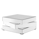  Meridian Haven Mirrored Mirrored Coffee Table IMAGE 1