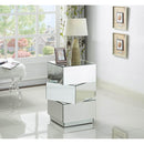  Meridian Haven Mirrored Mirrored End / Side Table IMAGE 2