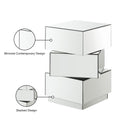  Meridian Haven Mirrored Mirrored End / Side Table IMAGE 4