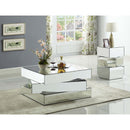  Meridian Haven Mirrored Mirrored End / Side Table IMAGE 5