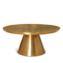  Meridian Martini Gold Iron Coffee Table IMAGE 1