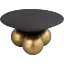  Meridian Naples Grey Iron Coffee Table IMAGE 5