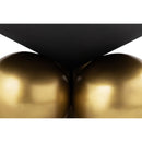  Meridian Naples Grey Iron Coffee Table IMAGE 6