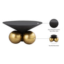  Meridian Naples Grey Iron Coffee Table IMAGE 8
