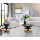  Meridian Naples Grey Iron Coffee Table IMAGE 9