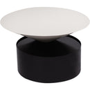  Meridian Damon White Iron Coffee Table IMAGE 4